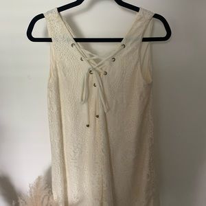 Lace Tank Dress